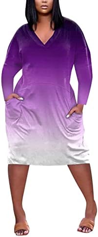 COTECRAM שמלה בגודל פלוס לנשים שמלות חולצת טי קיץ ארוכות/קצרות שרוול קצר.
