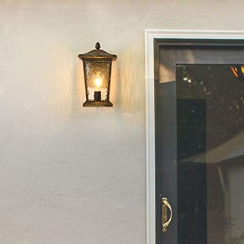 JYDQM חיצוני מנורת קיר אטום למים חיצוני מרפסת רטרו פשוטה מעבר LED LED וילה שער מנורת שער מנורת פוסט קיר מנורת