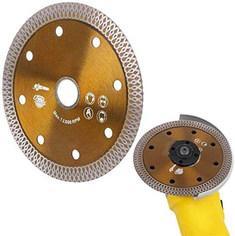 JF-XUAN מסור מעגלי מסור שוחק ， 115 ממ חותך גרניט דיסק חותך מסור חיתוך להב גלגל דק אריחי חרסינה קרמיקה חותך
