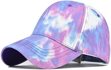 כובע בייסבול של עניבת צבע לנשים מסוגנן ספורט חיצוני היפ הופ אבא כובע נשים מזדמן משאיות נושמות כובע שמש