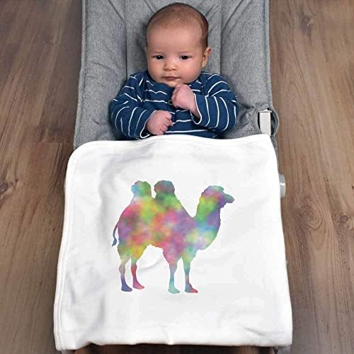 Azeeda 'Colorpul Colortual' Coton Baby שמיכה/צעיף