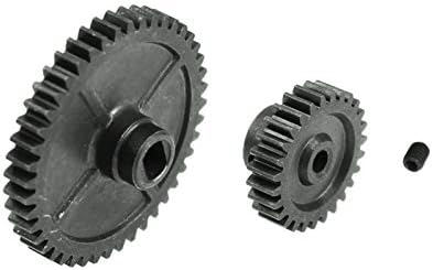 Hobbypark פלדה מתכת 44T Diff Diff Gear Prother Gear & 27T Gear Gear Pinion for Wltoys 144001 1/14 חלקי שדרוג