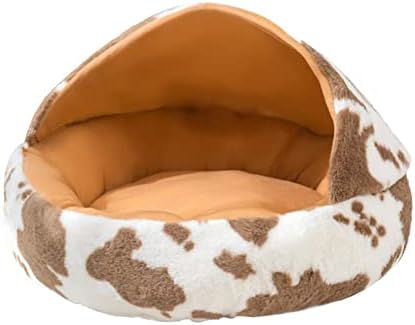 מערת חתול מיטת כלב אוהל תחתון שמיכת מרגיע עצמי התחממות נוח צריף כרית חם לחיות מחמד בית עבור חתלתול שינה