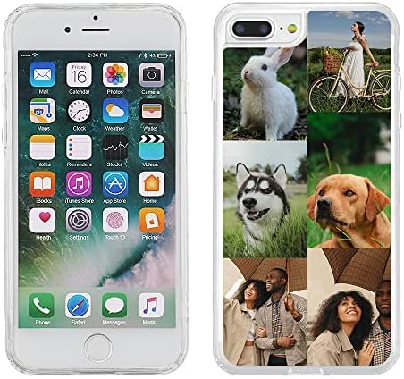 MxCustom Apple iPhone 8 Plus iPhone 7 Plus מארז, מותאם אישית בהתאמה אישית עם תמונת צילום עיצוב תמונת