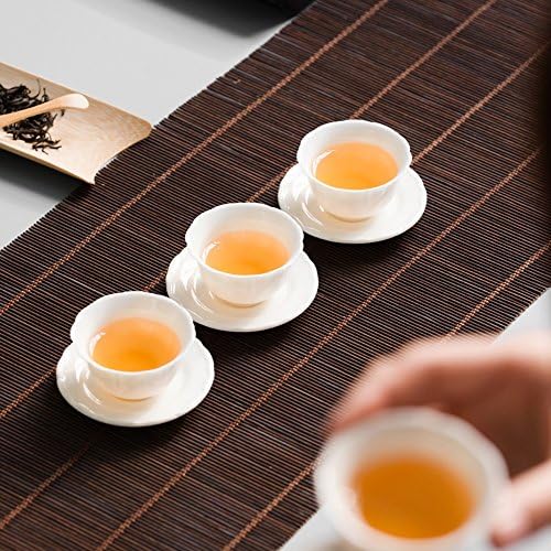 דהואה עיצוב כוס תה חרסינה לבנה, כוס תה קרמיקה של קונגפו