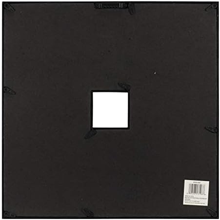 Malden International מעצבת מסגרת תמונה של קולאז 'פאזל, אפשרות 4, 4-4x6, 4 חבילה, שחור