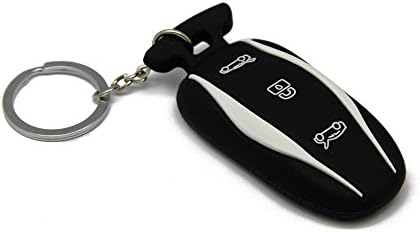 2 חבילות סיליקון למפתח טסלה מפתח מכונית מכונית מכונית מחזיק מארז טסלה דגם S/ דגם 3