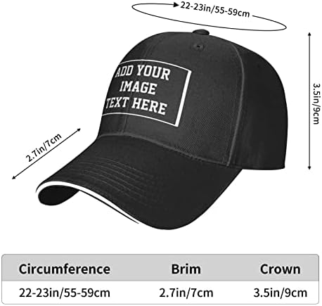 כובעים מותאמים אישית לגברים מעצבים טקסט משלך טקסט אישי לוגו כובע בייסבול כובע יוניסקס כובע שמש