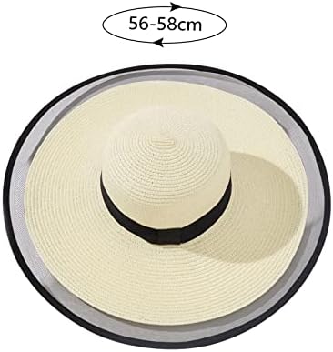 כובעי קש קיץ לנשים לנשים רחבות שוליים כובע שמש כובע נסיעות כובע חוף כובע חוף כובע שמש כובעי שמש