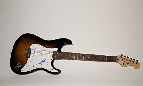 ווילי נלסון חתום חתימה חתימה פנדר גיטרה חשמלית - רובה ציד סטארדוסט PSA