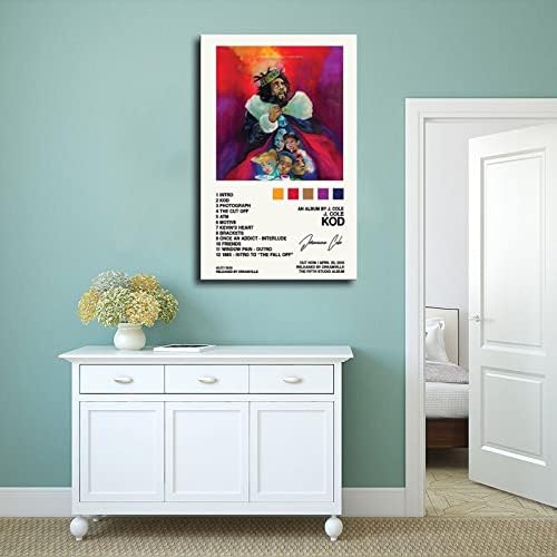Tesene 2018 J Poster kod אלבום עטיפת פוסטר בד פוסטר קיר אמנות HD הדפס תמונה COLE ROOM אסתטיקה אסתטיקה