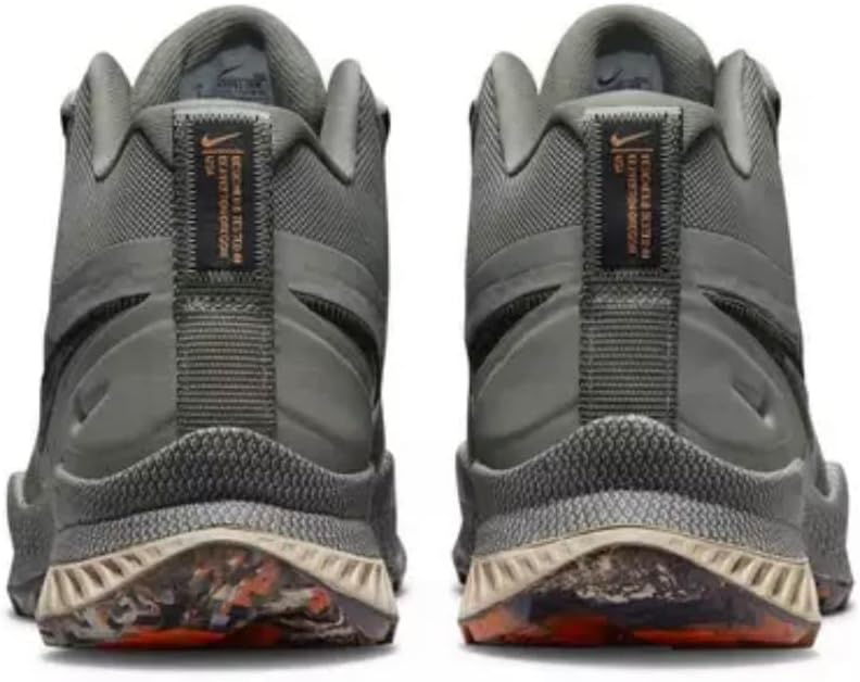 Nike React SFB פחמן פחמן הכהה הכהה/שחור/ראטאן/סך הכל נעל חיצונית עילית כתומה