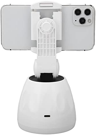 מחזיק טלפון מעקב אוטומטי, סיבוב קל משקל קל משקל 360 מעלות Selfie Selfie נייד לסטרימינג בשידור חי