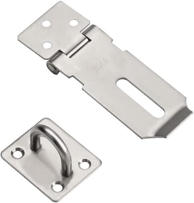 Sagasave Hasp ו- Staple Allock Woce Hasp ו- Staple Stainess Steag