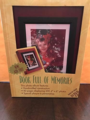 ספר מלא בזיכרונות אלבום תמונות מעץ