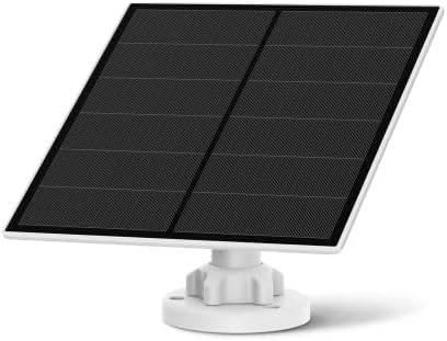לוח סולארי Sense-U Mini, מטען לוח סולארי 3.3W עם יציאת פלט USB-C וערכת הרכבה תואמת למצלמת אבטחה