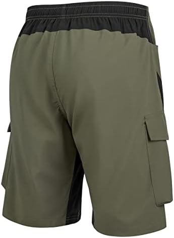 מכנסי מטען לטיולי גברים של Vayager מכנסיים קצרים משקל קל משקל עם מכנסי נסיעות חיצוניים מזדמנים