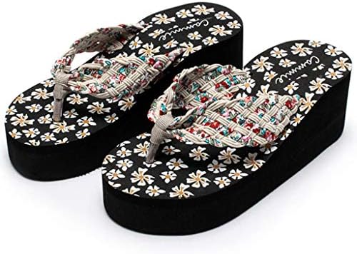 נעלי נוצץ של WASERCE לנשים סנדלים נעלי נעליים פרחוניות נעליים בנות חוף טריזים לנשים נשים סנדלי