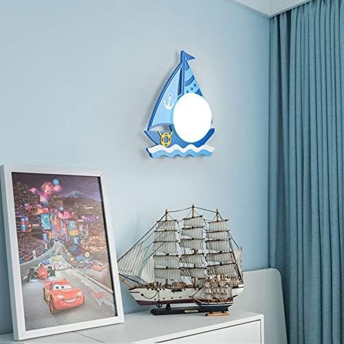Lizviz Wall Contoces for Kids, מנורות קיר מודרניות לעיצוב חדר שינה בנים, תאורה רכובה לקיר LED לקיר