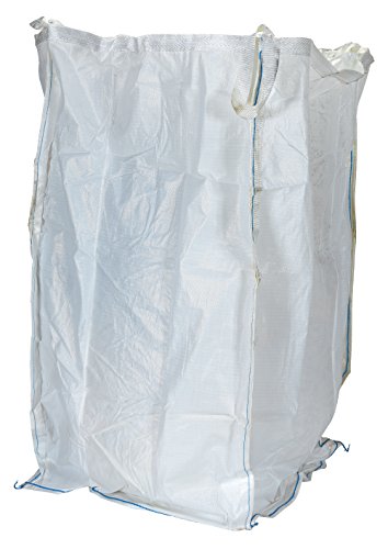 Vestil Fab-H-63 Hopper Fabric, בסיס 36 אורך, רוחב 36, גובה 63 , קיבולת 3300 פאונד ניתן לפתוח את החלק התחתון