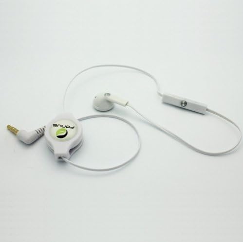 לבן נשלף בנפח 3.5 ממ מונו אוזניות דיבוריות אוזניות יחידות אוזניות יחיד עם מיקרופון לקריקט סמסונג