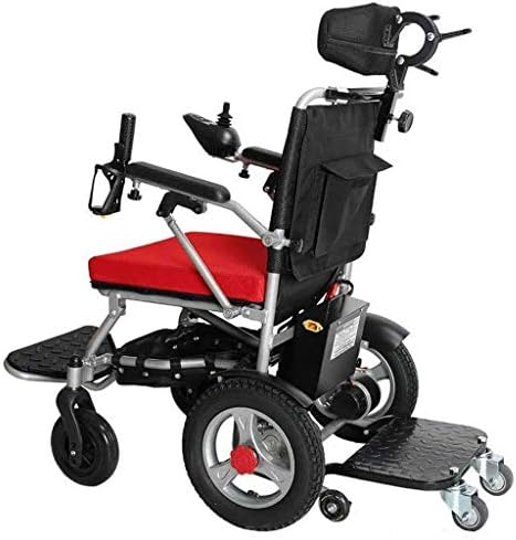 כיסא גלגלים נייד אופנה ניאוצ ' י כיסא גלגלים מופעל כבד מתקפל 250 וואט * 2 מיתוג ידני חשמלי כפול מותאם למגוון
