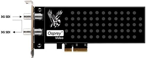 Osprey Video 915, 1 ערוץ 3G כרטיס לכידת וידאו SDI עם Loopout