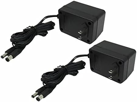 WGL 2 PCS מתאם AC אספקת חשמל AC 110-245V- DC 9V/350MA התאמה עבור Nintendo NES Super SNES SEGA GENESS