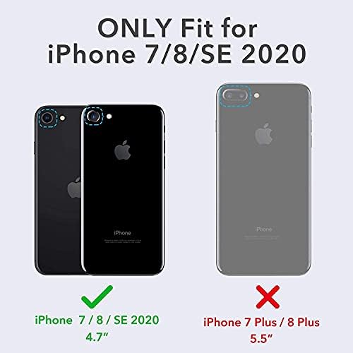 מארז מקאי לאייפון דרום מזרח 2020, אייפון 8 ואייפון 7, אייפון דרום מזרח 3 2022, מארז שקוף בגודל 4.7