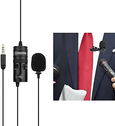 Lmmddp pro omni-interchectional lavalier microphone mic מיקרופון ראש יחיד Clip-on Combenser
