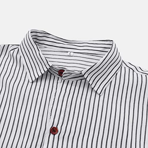 מעילי חג המולד של Wybaxz לחולצה מזדמנת לגברים חולצות מודפסות חולצות מודפסות שרוול קצר צווארון חזה יחיד