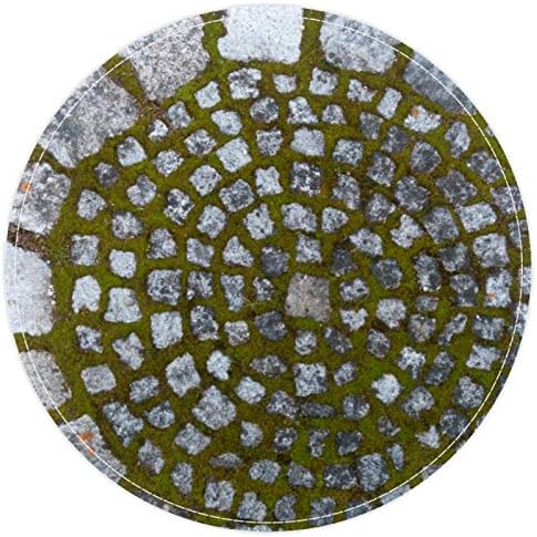 מעגל גרניט צורה של Heoeh, שפשפת שטיחי שטיחים בגודל 15.7 אינץ