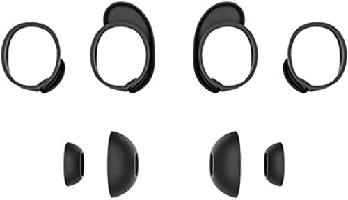 Bose QuiteComfort אוזניות אוזניות II, שחור משולש עם ערכת גודל חלופי