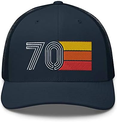 70 1970 בציר רטרו נהג משאית כובע 53 יום הולדת רקום יוניסקס כובע מתנה