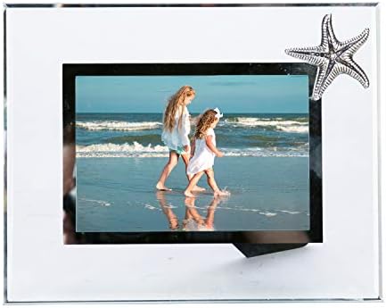 חוף הים פיוטר כוכב ים זכוכית תמונה תמונה מסגרת חוף ים ים חוף חוף זכרונות נופש אוקיינוס ​​טרופי מתנה