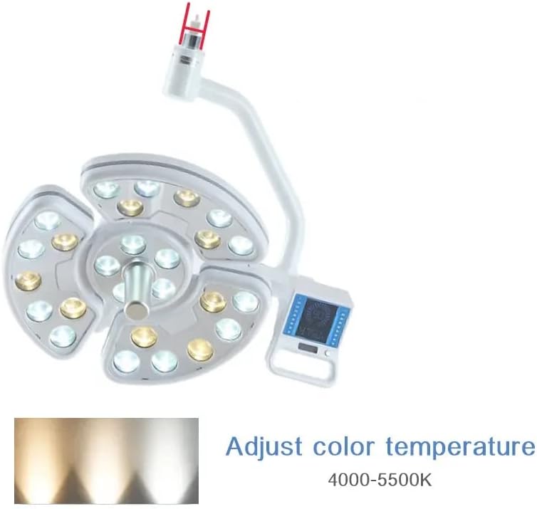 תקרת NSKI רכוב שיניים דנטלי נטולת נלייה נטולת בדיקה מנורה כירורגית אור כירורגי 26 נוריות LED נטילת