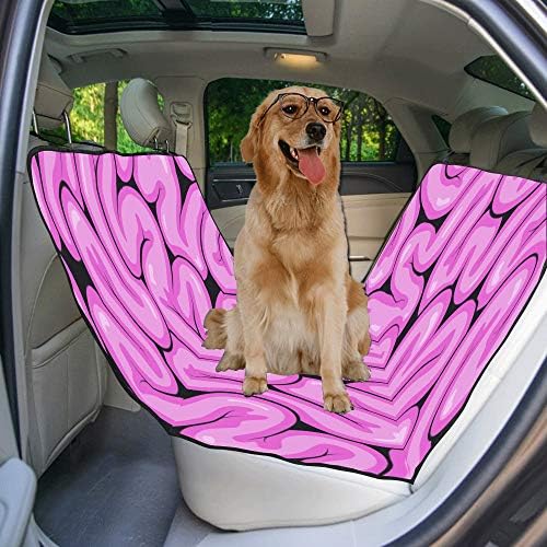 מותאם אישית מטורף עיצוב סגנון יד נמשך אמנות הדפסת רכב מושב מכסה לכלבים עמיד למים החלקה עמיד רך לחיות