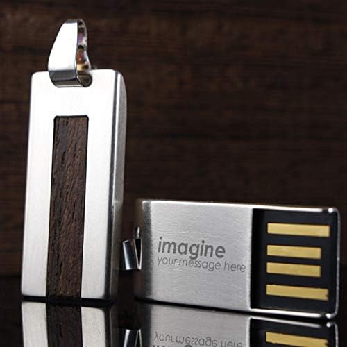 מתנות ליום הולדת לחבר, USB מעץ בהתאמה אישית, מתנה לגברים, מתנה בשבילו, 925 סילון פלאש מכיל פלאש מכביד