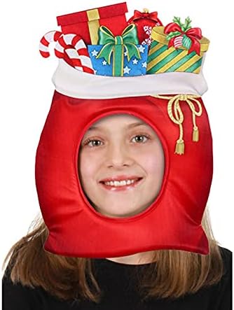 3 יחידות יצירתי חג המולד כובע, מצחיק כובע אבזרי ביצועי ליל כל הקדושים / חג המולד קרנבל כיסוי ראש המפלגה