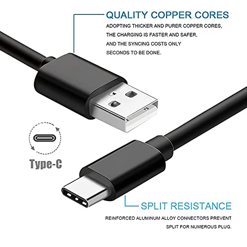 6.6ft USB Type-C מטען כבל טעינה כבל כבל LG Stylo 4 5 6, ThinQ G5 V20 V30 V30S V35 V40 V50 V60, LG XBOOM