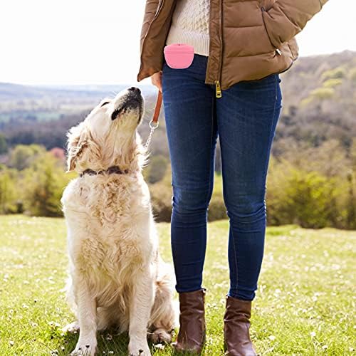 תיק אימוני כלבים מטפלים בתיק המותניים חטיף חטיף עם אבזם מגנטי חיות מחמד כלבים