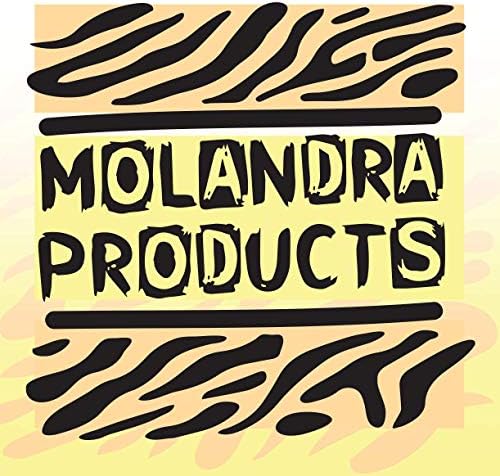 מוצרי Molandra Assortment - 20oz hashtag בקבוק מים לבנים נירוסטה עם קרבינר, לבן
