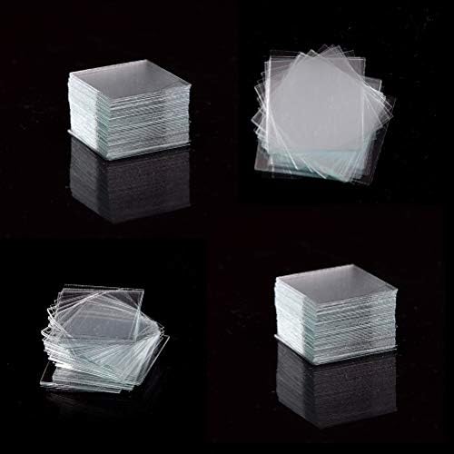 כלי חלקי אוקוס 100 יח ' קופסא מקצועי זכוכית כיסוי זכוכית מיקרו כיסוי החלקות 18 * 18 ממ מיקרוסקופ שקופיות