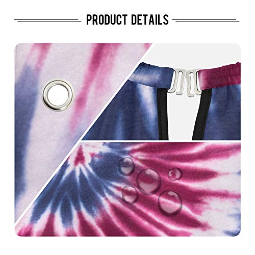 עניבת צביעה של אלזה דפוס צבעי עניבה אטום למים כף ספר לגברים נשים זקן גילוח סינר סינר שיער מקצועי חיתוך בד, 65