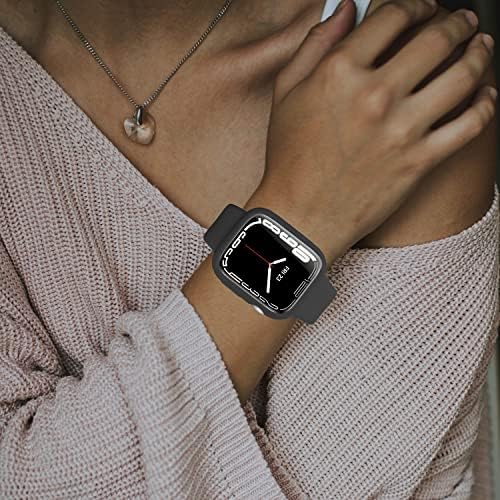 מקרה תואם לסדרת Apple Watch SE 6/5/4 44 ממ, אביזרי כיסוי יינבה עבור IWatch 44 ממ