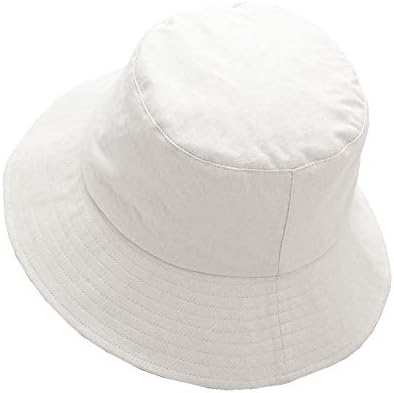 כותנה דלי כובעי נשים שמש חוף כובע בני נוער בנות רחב ברים קיץ כובעי דייג עד 50+