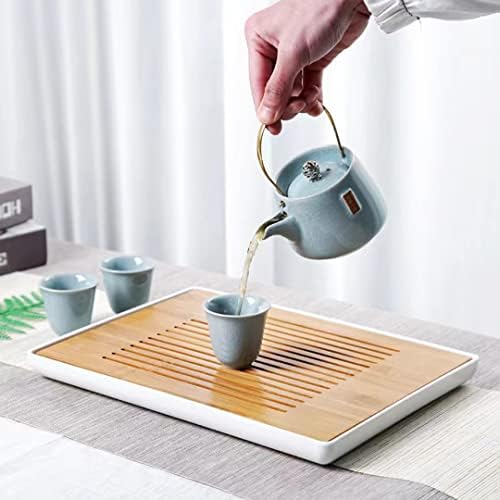 קופסת שולחן מגש תה סיני בגודל 13 אינץ