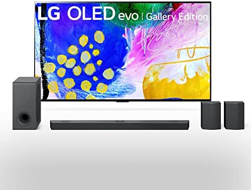 LG 55 אינץ 'Class OLED EVO G2 Series 4K טלוויזיה חכמה עם Alexa מובנה OLED55G2PUA S80QY 3.1.3C