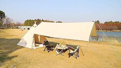 אוהל הייבינג אוהל קמפינג 2-3 איש, אוהל קמפינג חיצוני פירמידה אוהל עמיד למים באוהל תרמילאים קל משקל עם תיק נשיאה,
