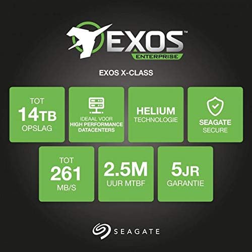 קיבולת ארגונית של Seagate 3.5 HDD V.6 כונן קשיח 10 TB SAS 12GB/S
